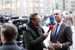 Amsterdam 14 januari 2020
Nieuwjaarsreceptie van Koningin Maxima en Koning Willem Alexander in het paleis op de dam. Jair Ferwerda en Gertjan Seegers