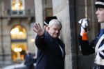 Amsterdam 14 januari 2020
Nieuwjaarsreceptie van Koningin Maxima en Koning Willem Alexander in het paleis op de dam. de 4 burgemeesters van de grote steden . vlnr Johan Remkes Femke Halsema Jan v Zanen en Aboutaleb