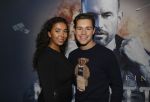 Amsterdam 27 februari 2020
Presentatie parfum Philipp Plein in het Holland casino. Joelle Gullit met een kennis