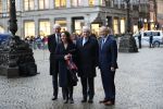 Amsterdam 14 januari 2020
Nieuwjaarsreceptie van Koningin Maxima en Koning Willem Alexander in het paleis op de dam. de 4 burgemeesters van de grote steden . vlnr Johan Remkes Femke Halsema Jan v Zanen en Aboutaleb