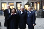 Amsterdam 14 januari 2020
Nieuwjaarsreceptie van Koningin Maxima en Koning Willem Alexander in het paleis op de dam. de 4 burgemeesters van de grote steden v.l.n.r.: Johan Remkes Femke Halsema Jan v Zanen en Ahmed Aboutaleb