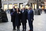 Amsterdam 14 januari 2020
Nieuwjaarsreceptie van Koningin Maxima en Koning Willem Alexander in het paleis op de dam. de 4 burgemeesters van de grote steden v.l.n.r.: Johan Remkes Femke Halsema Jan v Zanen en Ahmed Aboutaleb
