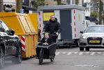 Amsterdam 29 januari 2020
Johnny Heitinga met dochter Jezebel in bakfiets