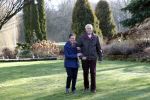 Ridderkerk 16 januari 2020
Joke Smits en haar man Jan Stuit . Joke kan na een dwarslesie weer lopen.