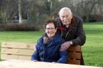 Ridderkerk 16 januari 2020
Joke Smits en haar man Jan Stuit . Joke kan na een dwarslesie weer lopen.