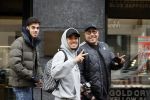 Amsterdam 3 maart 2020
Justin Kluivert met een neef en een vriend op de pc hooftstraat.