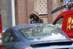 Amsterdam 24 januari 2020
Kajsa Ollongren met capuchon op straat