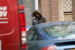 Amsterdam 24 januari 2020
Kajsa Ollongren met capuchon op straat