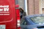 Amsterdam 24 januari 2020
Kajsa Ollongren met capuchon op straat