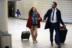 Schiphol 27 februari 2020
Katja Schuurman arriveert op schiphol vanuit Rio de Janeiro