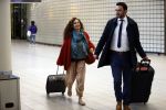 Schiphol 27 februari 2020
Katja Schuurman arriveert op schiphol vanuit Rio de Janeiro