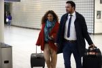 Schiphol 27 februari 2020
Katja Schuurman arriveert op schiphol vanuit Rio de Janeiro