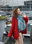 Schiphol 27 februari 2020
Katja Schuurman arriveert op schiphol vanuit Rio de Janeiro
