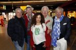 Schiphol 4 februari 2020
Katja Schuurman Peter Faber Willibrord Frequin Gerard Cox en Barrie Stevens vertrekkenb vanaf schiphol naar Suriname voor de opnames van het RTL4 programma Beter laat dan ooit.