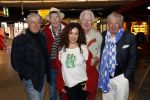 Schiphol 4 februari 2020
Katja Schuurman Peter Faber Willibrord Frequin Gerard Cox en Barrie Stevens vertrekkenb vanaf schiphol naar Suriname voor de opnames van het RTL4 programma Beter laat dan ooit.