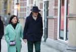 Amsterdam 19 januari 2020
Herdenkingsdienst Martin Elfrink de partner van Andre v Duin die afgelopen maandag overleden is . De Dienst was in het deLamar theater. Kees Hulst met zijn vrouw