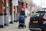Amsterdam 24 januari 2020
Kimberley Klaver achter de kinderwagen.
