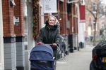 Amsterdam 24 januari 2020
Kimberley Klaver achter de kinderwagen.