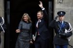 Amsterdam 14 januari 2020
Nieuwjaarsreceptie van Koningin Maxima en Koning Willem Alexander in het paleis op de dam.