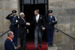 Amsterdam 15 januari 2020
Tweede dag van de nieuwjaarsreceptie in paleis op de dam .Koning Willem Alexander Koningin Maxima en Prinses Beatrix zijn aanwezig.