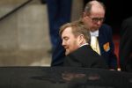 Amsterdam 15 januari 2020
Tweede dag van de nieuwjaarsreceptie in paleis op de dam .Koning Willem Alexander Koningin Maxima en Prinses Beatrix zijn aanwezig.