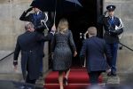 Amsterdam 14 januari 2020
Nieuwjaarsreceptie van Koningin Maxima en Koning Willem Alexander in het paleis op de dam.