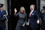 Amsterdam 14 januari 2020
Nieuwjaarsreceptie van Koningin Maxima en Koning Willem Alexander in het paleis op de dam.