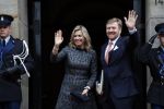 Amsterdam 14 januari 2020
Nieuwjaarsreceptie van Koningin Maxima en Koning Willem Alexander in het paleis op de dam.
