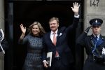 Amsterdam 14 januari 2020
Nieuwjaarsreceptie van Koningin Maxima en Koning Willem Alexander in het paleis op de dam.