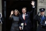 Amsterdam 14 januari 2020
Nieuwjaarsreceptie van Koningin Maxima en Koning Willem Alexander in het paleis op de dam.