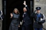 Amsterdam 14 januari 2020
Nieuwjaarsreceptie van Koningin Maxima en Koning Willem Alexander in het paleis op de dam.