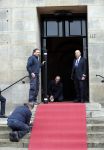 Amsterdam 14 januari 2020
Nieuwjaarsreceptie van Koningin Maxima en Koning Willem Alexander in het paleis op de dam. Lakeien op het paleis