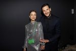 Hilversum 9 maart 2020
Uitreiking Buma awards in studio 21 op het mediapark. Lizzy v d Ligt met vriend Yuki