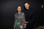 Hilversum 9 maart 2020
Uitreiking Buma awards in studio 21 op het mediapark. Lizzy v d Ligt met vriend Yuki