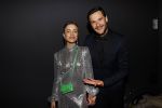 Hilversum 9 maart 2020
Uitreiking Buma awards in studio 21 op het mediapark. Lizzy v d Ligt met vriend Yuki