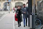 Amsterdam 19 januari 2020
Herdenkingsdienst Martin Elfrink de partner van Andre v Duin die afgelopen maandag overleden is . De Dienst was in het deLamar theater. Loes Luca met Cornald Maas