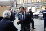 Amsterdam 14 januari 2020
Nieuwjaarsreceptie van Koningin Maxima en Koning Willem Alexander in het paleis op de dam. Marc Rutte