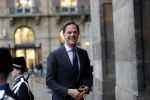 Amsterdam 14 januari 2020
Nieuwjaarsreceptie van Koningin Maxima en Koning Willem Alexander in het paleis op de dam. Marc Rutte