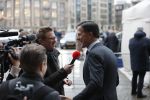 Amsterdam 14 januari 2020
Nieuwjaarsreceptie van Koningin Maxima en Koning Willem Alexander in het paleis op de dam. Marc Rutte en Jair Ferwerda