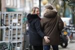 Amsterdam 11 februari 2020
Marianne Timmer met goede vriend Cees Wijburg op de cornelis schuytstraat