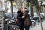 Amsterdam 11 februari 2020
Marianne Timmer met goede vriend Cees Wijburg op de cornelis schuytstraat