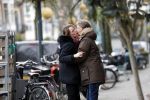 Amsterdam 11 februari 2020
Marianne Timmer met goede vriend Cees Wijburg op de cornelis schuytstraat