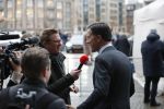 Amsterdam 14 januari 2020
Nieuwjaarsreceptie van Koningin Maxima en Koning Willem Alexander in het paleis op de dam. 
Mark Rutte en Jair Ferweda