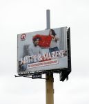 Amsterdam 1 maart 2020
Reclame Mattie en Marieke Q Music aan A10