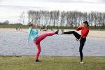 Ouderkerk aan de Amstel 17 maart 2020
Nicolette Kluijver en PT Olga Kocak geven live op insta een training voor hun volgers ivm het Corona Virus