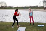 Ouderkerk aan de Amstel 17 maart 2020
Nicolette Kluijver en PT Olga Kocak geven live op insta een training voor hun volgers ivm het Corona Virus