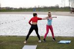 Ouderkerk aan de Amstel 17 maart 2020
Nicolette Kluijver en PT Olga Kocak geven live op insta een training voor hun volgers ivm het Corona Virus