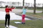 Ouderkerk aan de Amstel 17 maart 2020
Nicolette Kluijver en PT Olga Kocak geven live op insta een training voor hun volgers ivm het Corona Virus
