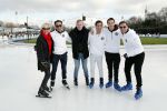 Amsterdam 4 februari 2020
Perspresentatie Hollandse 100 voor Lymph&Co op de Jaap Eden schaatsbaan.
Prins Bernahrd jr en Prinses Margriet zijn ook aanwezig. Nino Wilkes en Maxim Froger  en Monique des Bouvrie en zoon jan en Benjamin Aslan