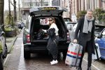 Amsterdam 13 februari 2020
Ruud de Wild en Olcay Gulsen komen met koffers aan bij het huis van Olcay. Olcay was naar istanbul geweest voor opnames en Ruud heeft haar opgehaald op schiphol.